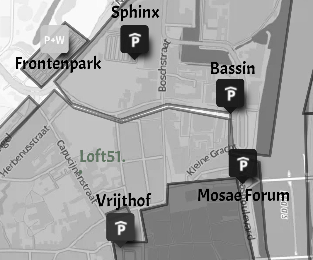 Parkeren in de buurt van Loft51